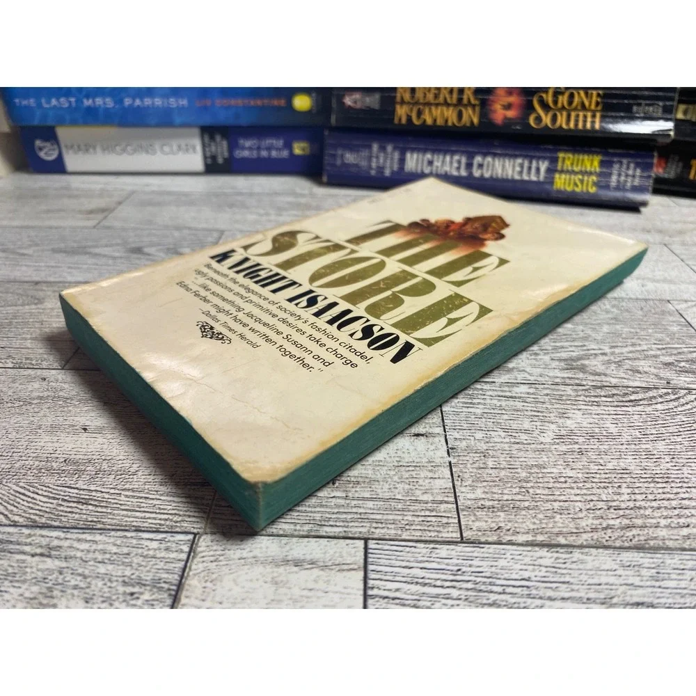 The Store by‎ Knight Isaacson 1975 Vintage Dell Paperback Fashion Drama Novel